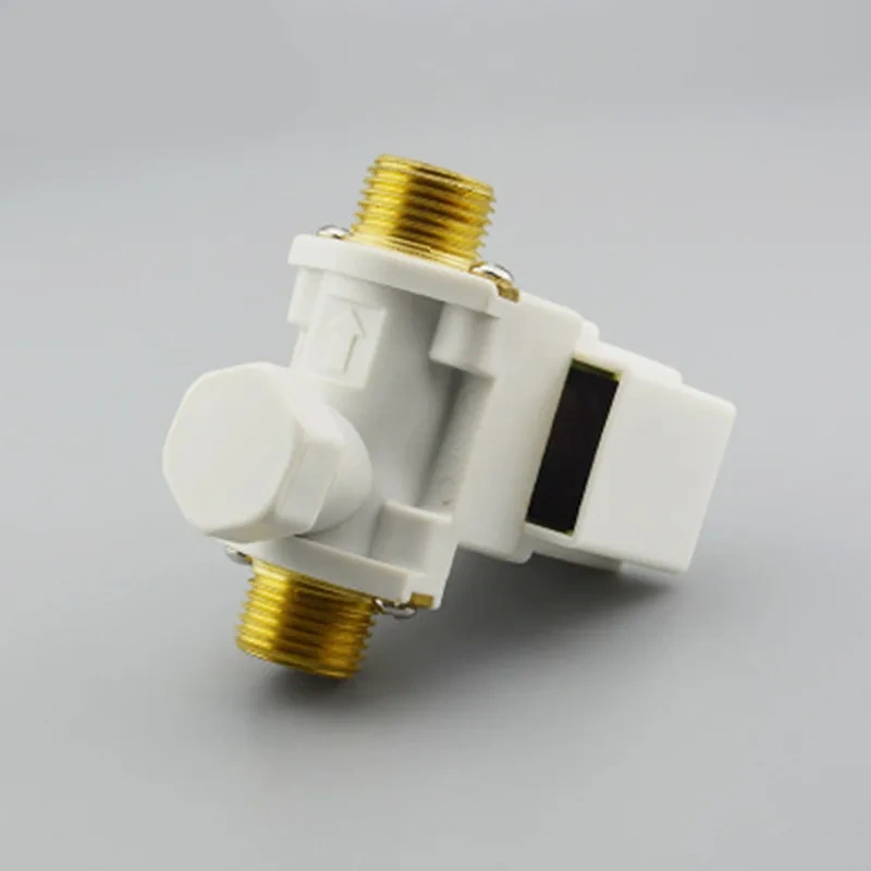 AC 220V Water Air N/C Normally Closed Open Pressure Solenoid Valve 1/2" Electric Solenoid Valve for Garden Irrigation Tool