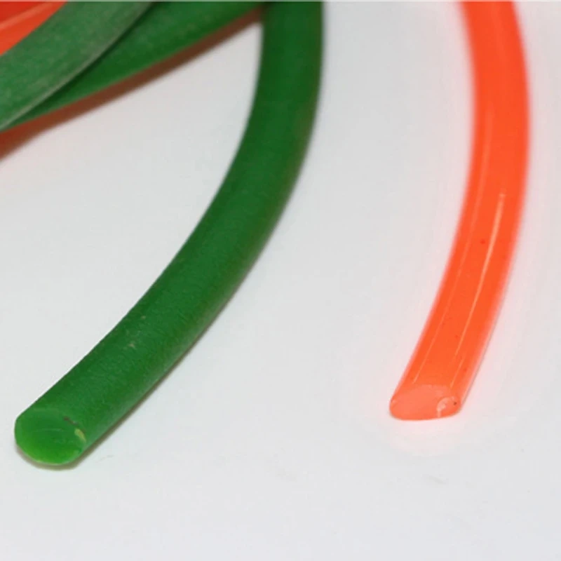 10m/lot  Rough/ Smooth Surface Polyurethane Round Transmission Belts DIY Band