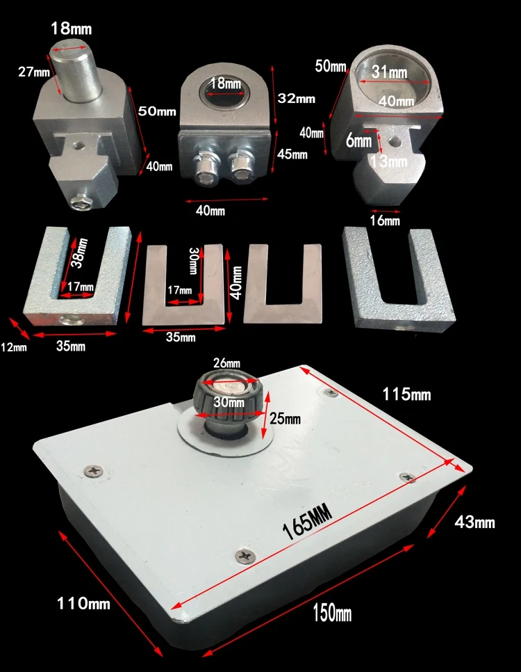 Swing Aluminum frame glass door pivot hinge entry commercial door floor hinge