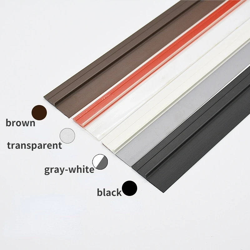 1m Door Seam Sealing Strip Door Sound Insulation Strip Door Bottom  Hotel Door Dust Sound Insulation Insect Repellent Seal Strip