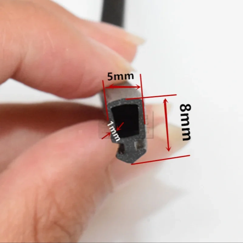 5M EPDM Seal Door and Window Rubber Strip Window Waterproof Article Sound Deadening Strip