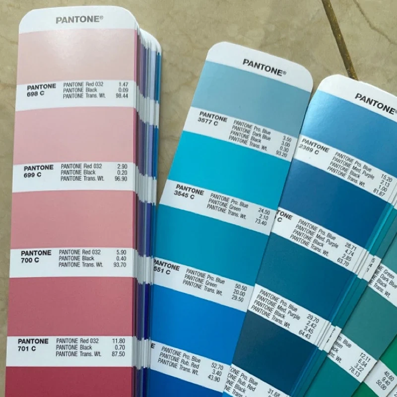 New PANTOne color Card INTERNATIONAL printing ink PANTone C card coated paper color card GP1601A