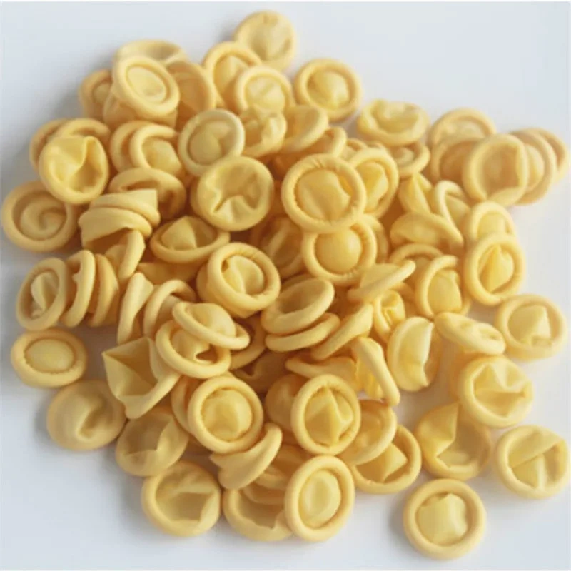 50pcs Disposable Latex Finger Cots Portable Anti-static Fingertips Protector Glove silicone ring