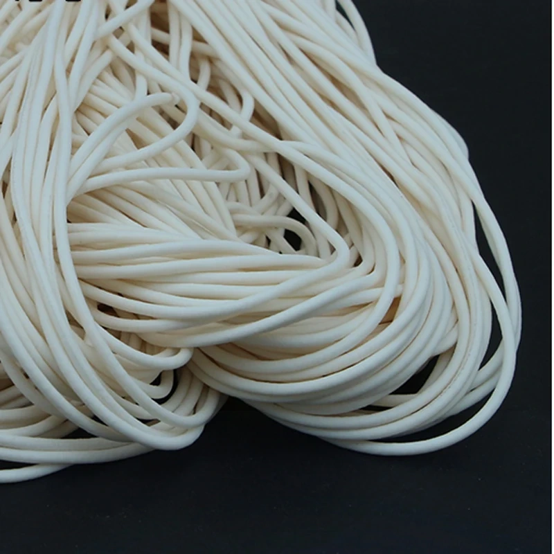 Silica gel foaming round strip high temperature resistant sealing strip sponge strip Foamed silicone seal strip waterproof