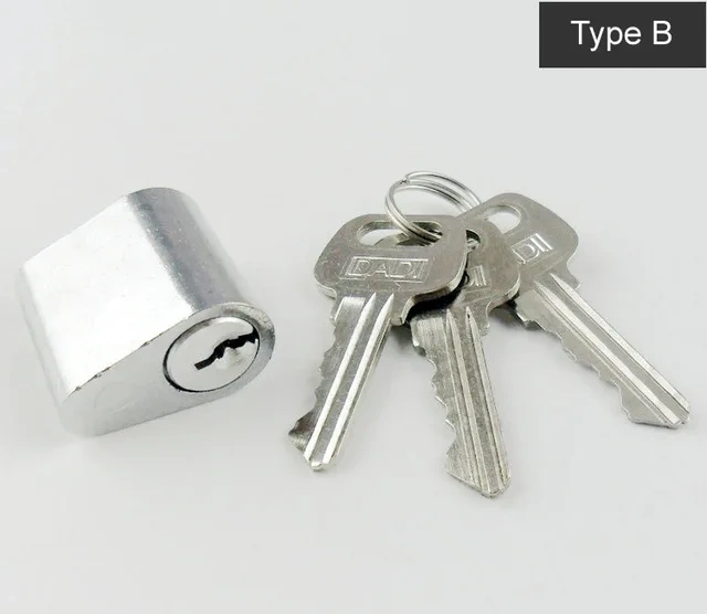 Fire door lock Universal copper/Aluminum cylinder,Pipe well,Escape lock cylinder,lock cylinder length 30mm lock parts