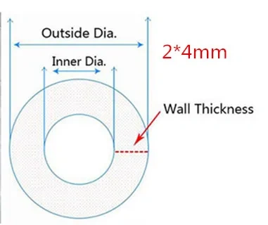 3/5/10Meters Transparent Food Grade Silicone tube 2 4 6 8 10 12 16 20mm Flexible Garden Rubber hose Aquarium Soft Tubing Pipe