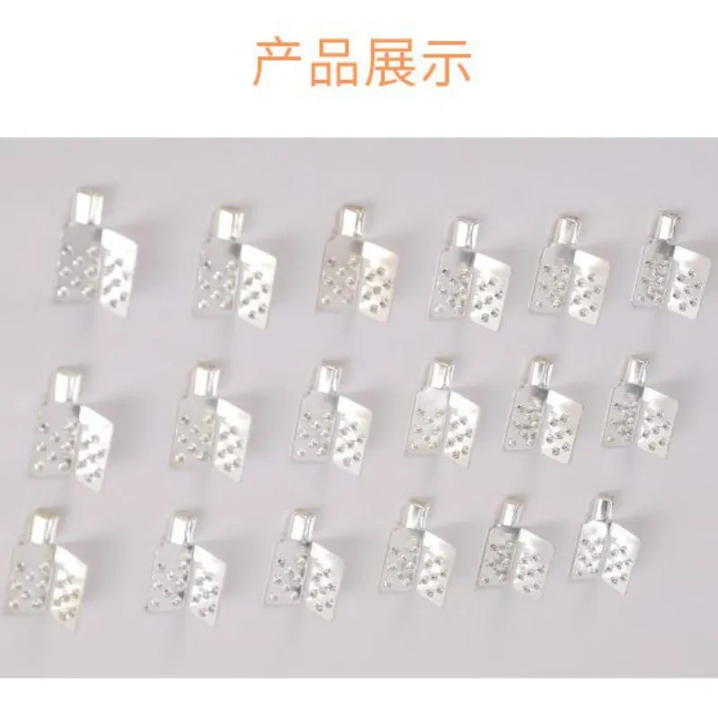 Underfloor Heating Film Clamps Special Silver Connectors Minco Heat High Quality Electric Floor Heating Film Clips Accessories
