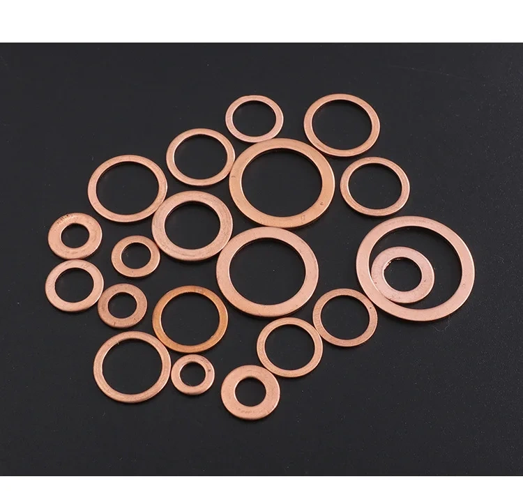 280PCS copper gasket kit high quality copper gasket flat gasket