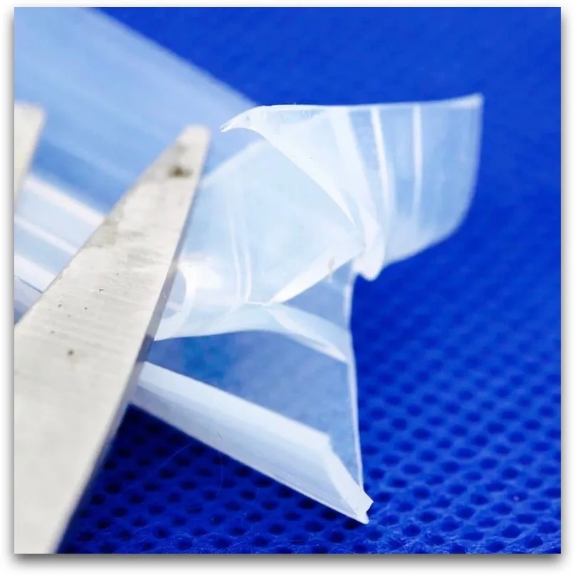Weatherstrip Draft Stopper Sealing Strip 10mm Glass Frameless Screen Shower Room Door Window Balcony Seals 1m Small F