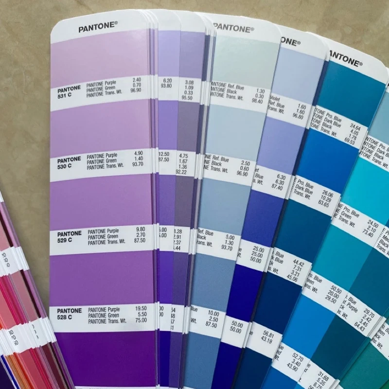 New PANTOne color Card INTERNATIONAL printing ink PANTone C card coated paper color card GP1601A