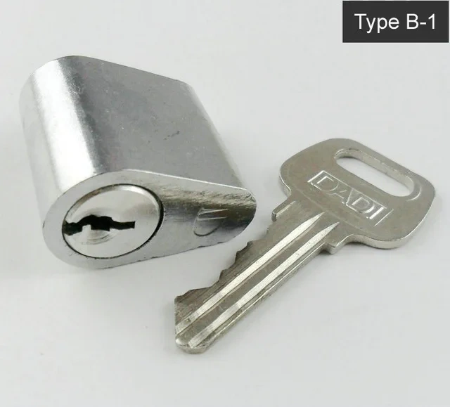 Fire door lock Universal copper/Aluminum cylinder,Pipe well,Escape lock cylinder,lock cylinder length 30mm lock parts