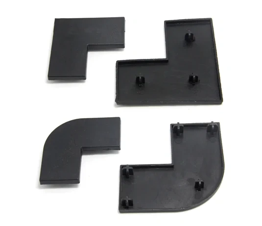 10PCS BLACK Nylon End Cap Cover Plate CNC 3D Printer Parts for EU Aluminum Profile 2020/2040/3030/3060/4040/4080/4545/5050/6060