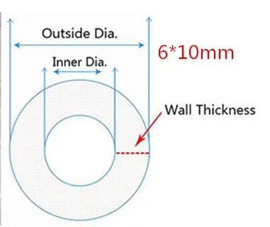 3/5/10Meters Transparent Food Grade Silicone tube 2 4 6 8 10 12 16 20mm Flexible Garden Rubber hose Aquarium Soft Tubing Pipe