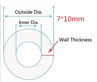 3/5/10Meters Transparent Food Grade Silicone tube 2 4 6 8 10 12 16 20mm Flexible Garden Rubber hose Aquarium Soft Tubing Pipe