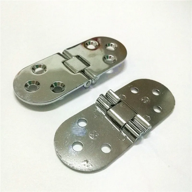Table Flap Hinge hidden furniture fold Zinc Alloy Hinges X2