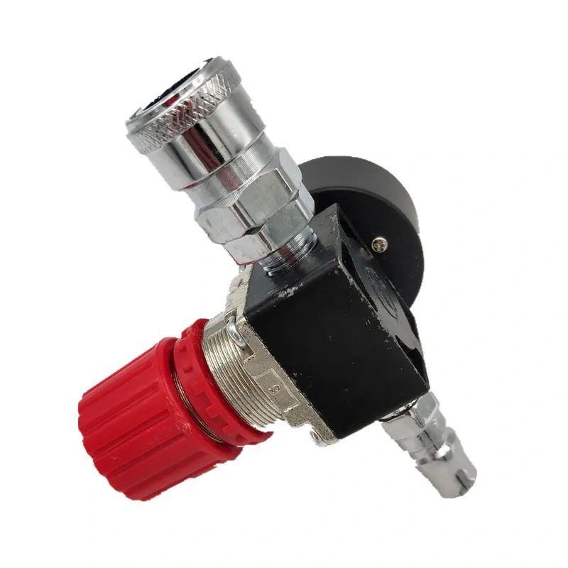 1pc 180PSI 12 Bar Druk Regulator Schakelaar Regelklep met Meters 1/4 "Voor Air Compressor