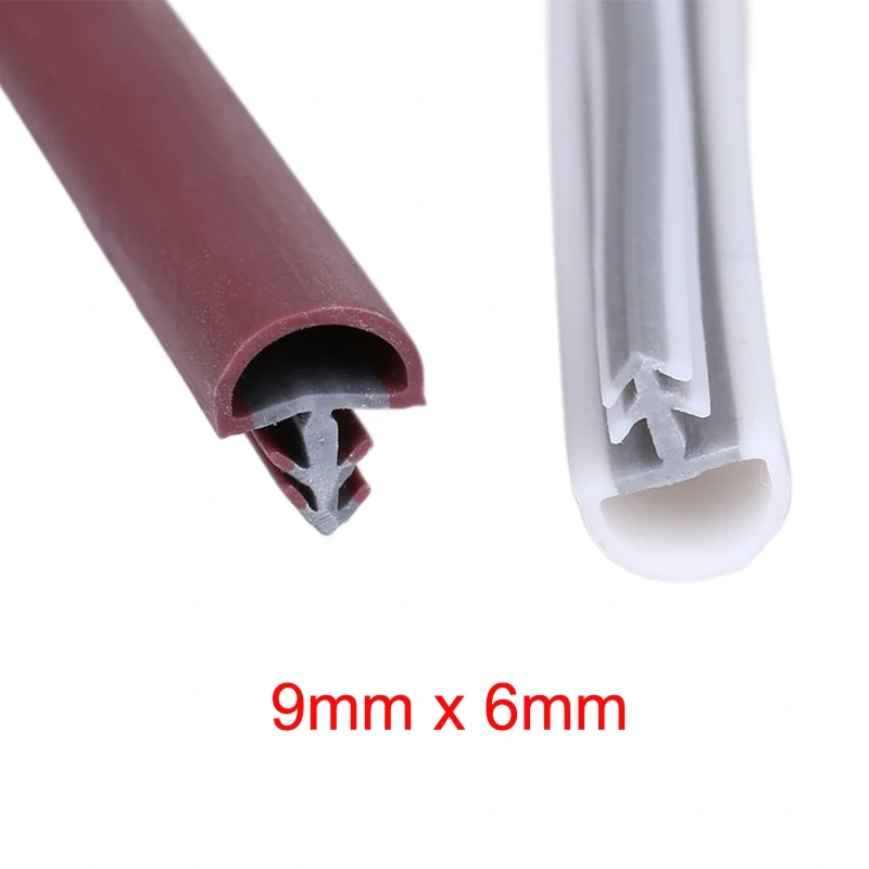 5M TPV rubber wooden door window bumper sealing strip weatherstrip
