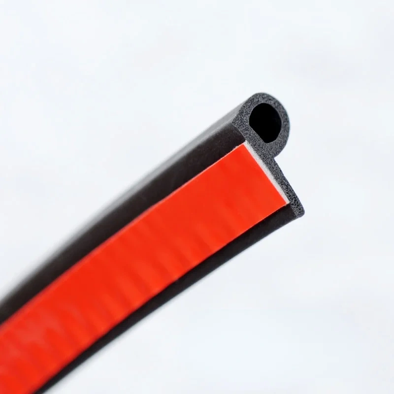 9 Shape Auto Rubber Seals Car Door Sealing Strip for Car Noise Insulation Soundproofing