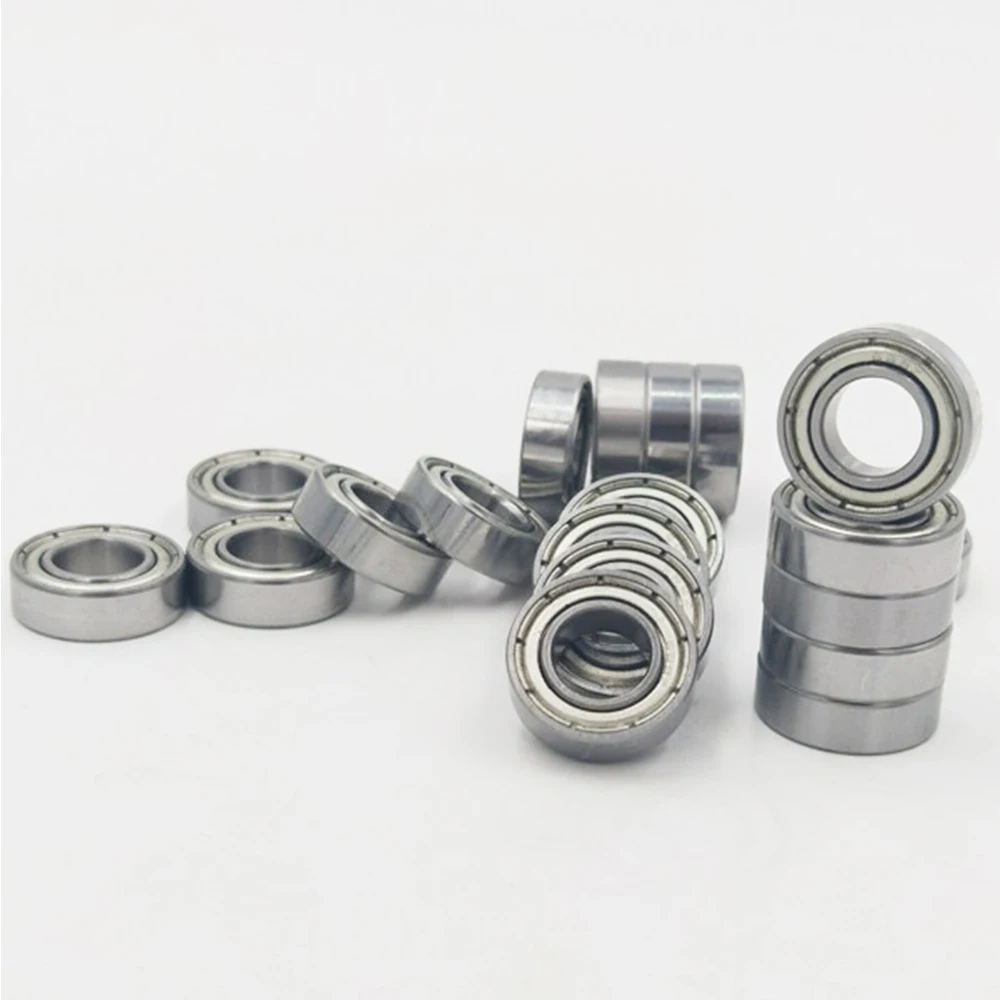 10pcs/lot Double Shielded Miniature carbon Steel Single Row 608ZZ Deep Groove Ball Bearing 8*22*7mm 8x22x7MM 604ZZ605ZZ606ZZ