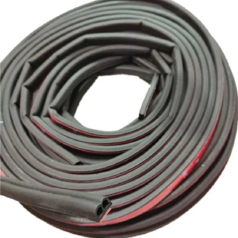Weatherstrip B Shape  Adhesive Car Door Seal Strips Sticker Noise Sound Insulation Weather Strips Rubber Seals Sealing Strip