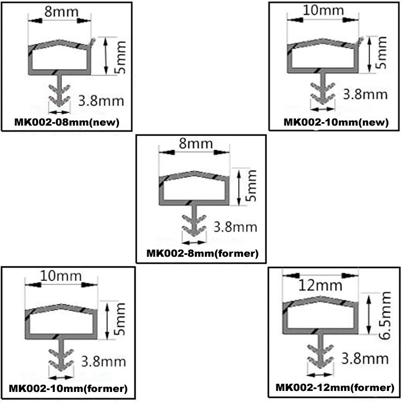 5 meters Wooden Door Thong Crash Bar Rpuf Article Window Doors And Windows Sealing Trip Windproof Card Slot sealing strip