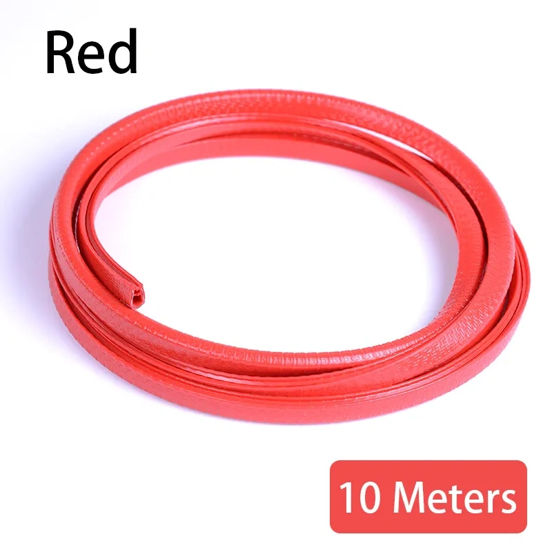 10M/Lot Car Door Edge Scratch Protector Strip Guard Trim Automobile Door Anti Collision Strip With Steel Car-styling