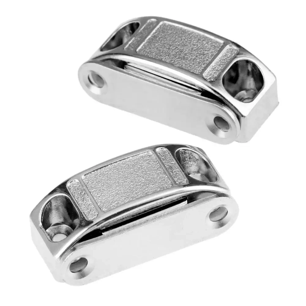 4Pcs 42*17MM Magnetic Door Catches Cupboard Wardrobe Magnetic Cabinet Latch Catches Stop Stoppers Self-Aligning Magnet