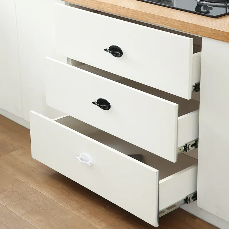 ABS non perforated cabinet door, drawer, glass door handle, sliding door, stick cabinet handle