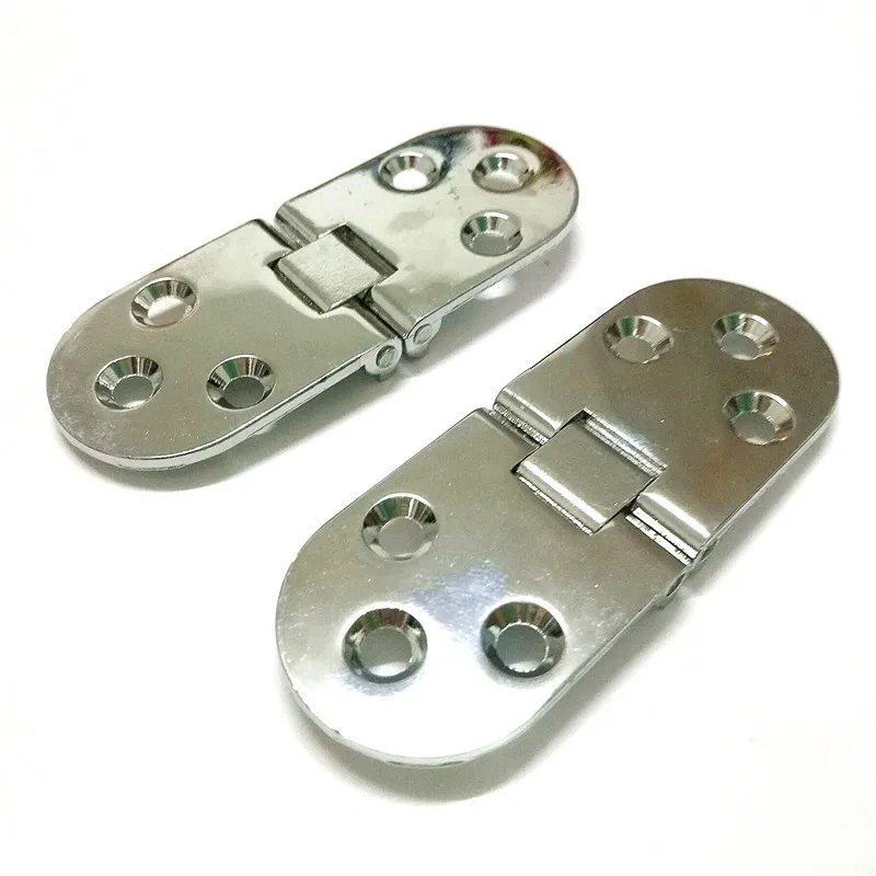Table Flap Hinge hidden furniture fold Zinc Alloy Hinges X2