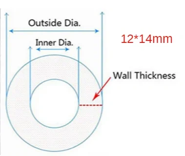 3/5/10Meters Transparent Food Grade Silicone tube 2 4 6 8 10 12 16 20mm Flexible Garden Rubber hose Aquarium Soft Tubing Pipe