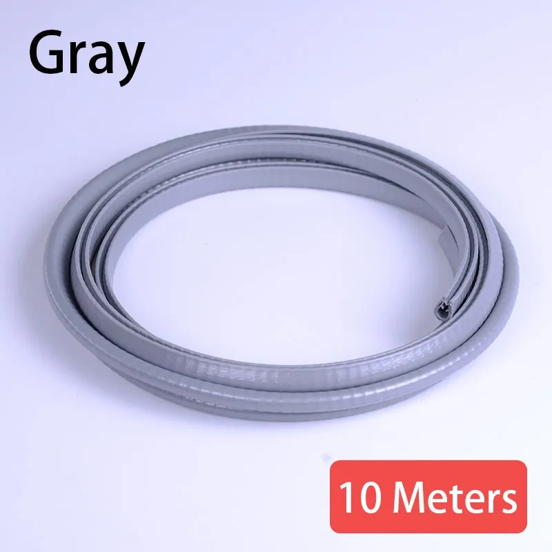 10M/Lot Car Door Edge Scratch Protector Strip Guard Trim Automobile Door Anti Collision Strip With Steel Car-styling
