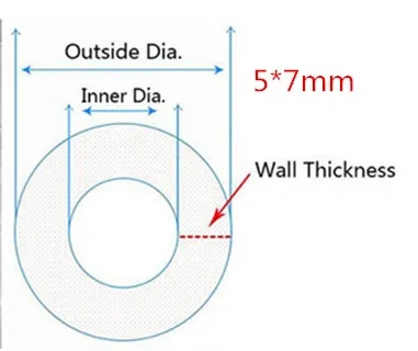 3/5/10Meters Transparent Food Grade Silicone tube 2 4 6 8 10 12 16 20mm Flexible Garden Rubber hose Aquarium Soft Tubing Pipe