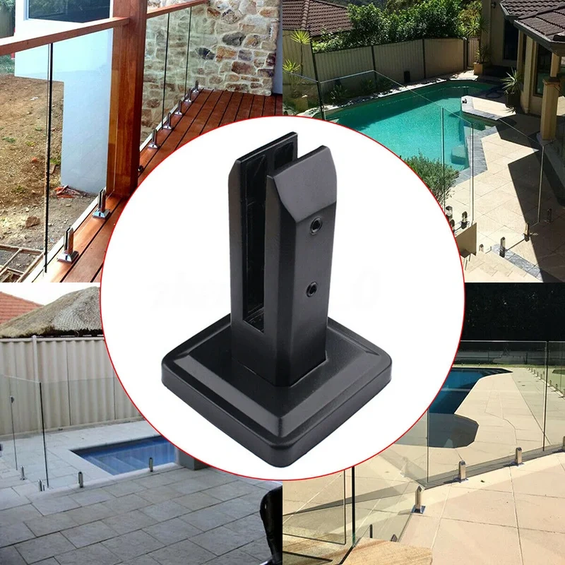 Stainless Steel Spigots Glass Clamp For Frameless Glass Pool Fence Panels Shelf Bracket Shower System Bathroom Accessories
