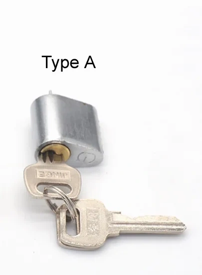 Fire door lock Universal copper/Aluminum cylinder,Pipe well,Escape lock cylinder,lock cylinder length 30mm lock parts