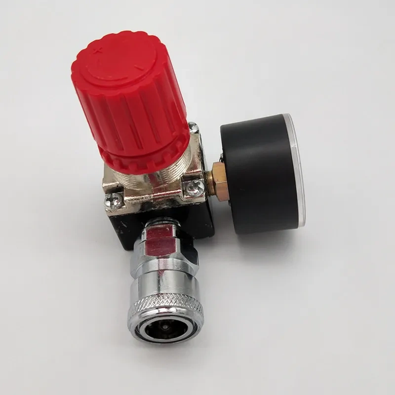 1pc 180PSI 12 Bar Druk Regulator Schakelaar Regelklep met Meters 1/4 "Voor Air Compressor