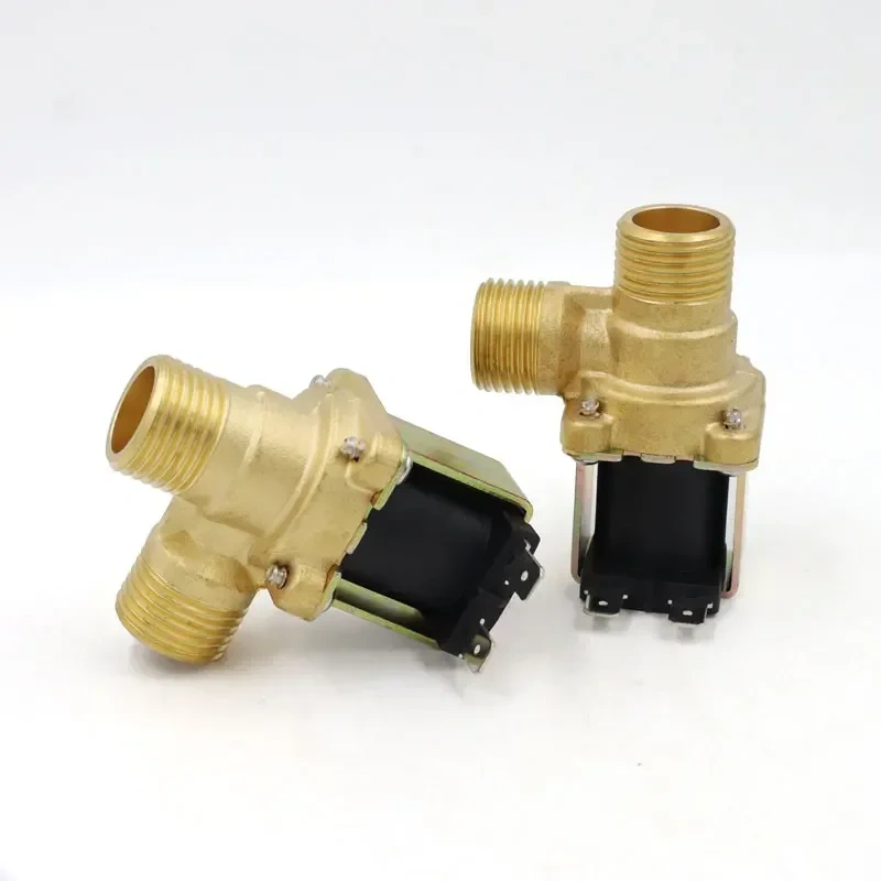 Hot 220V DC 12V 24V DN15 G1/2 Brass Electric Solenoid Valve Normally Closed Water Inlet Switch with Filter