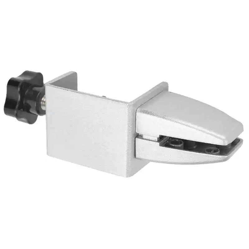 Glass Holder Thickened Adjustable Screen Clip Punch Free Office Desk Clapboard Clamp Glass Fixing Clamp Holder of Glass Shelf