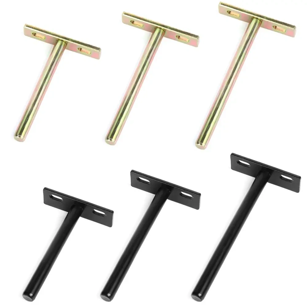 Hidden layer board care Invisible shelf bracket Slotted Folding Shelf Support Bracket T Shape Shelf Bracket Cold Rolled Brackets