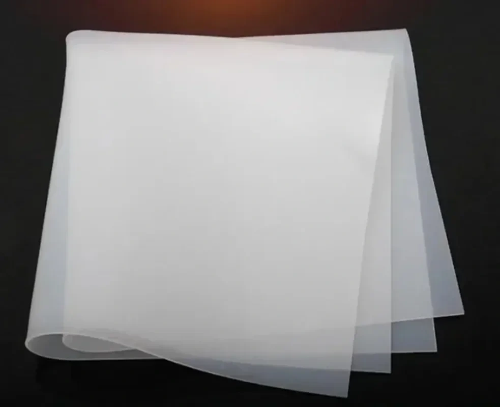 Red/Translucent/Black Silicone Rubber Sheet 500x500mm 1mm Silicone Sheeting for Vacuum Press Oven Heat Resistant Silicone Matt