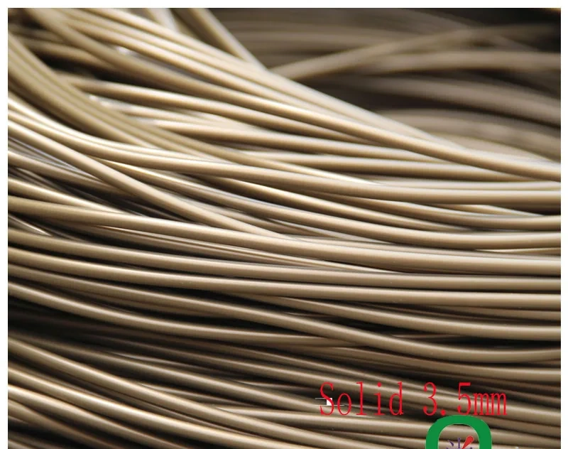 Round furniture PE rattan plastic imitation synthetic rattan weaving raw material for outdoor table chair basket component
