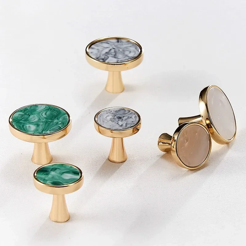 Nordic Gold Cabinet Knobs and Handles Fashion Hanging Hooks Wall Decoration Hook Furniture Knobs Kitchen Handle Hardware
