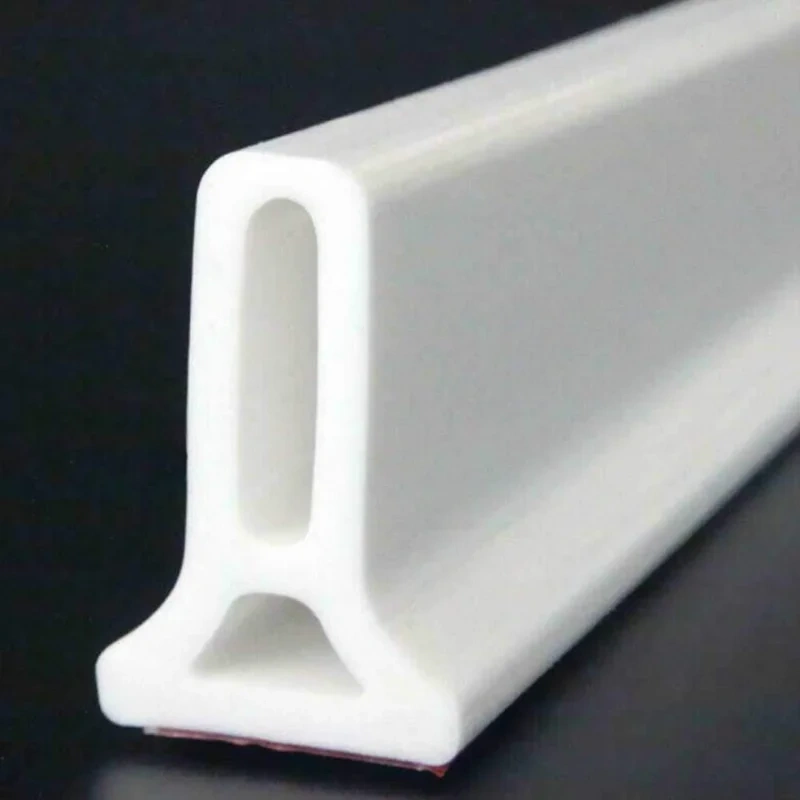 50mm High Bendable Shower Water Dam Bathroom Stopper Barrier and Retention System Dry and Wet Separation Flood Threshold Blocker