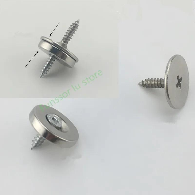 Sliding door suction Micro-strong magnetic absorption, Wide range of applications,Circular magnets with hole, Furniture Hardware