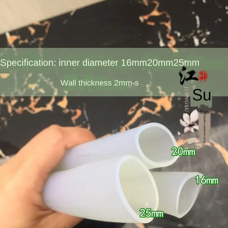 Silicone Hose / food grade transparent pipe / tank oxygen tube / hose rubber tube tasteless tendon