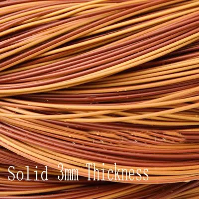 Round furniture PE rattan plastic imitation synthetic rattan weaving raw material for outdoor table chair basket component