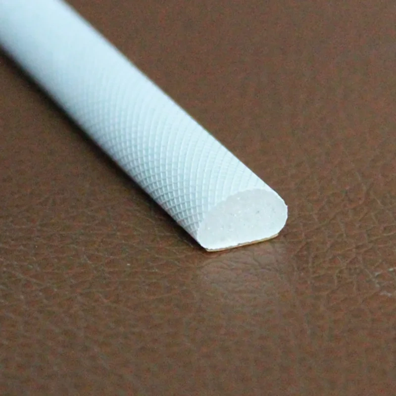 10 Meters D type Polyurethane foam self adhesive wooden door window tape sealing strip weatherstripping
