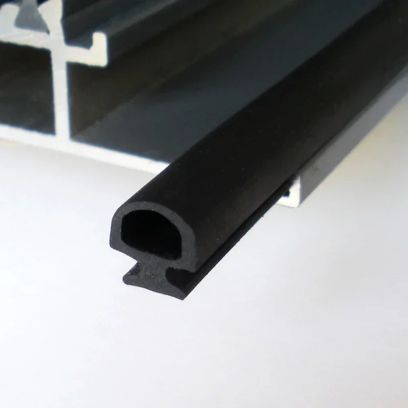 10M Bottom Width 5/6/7mm Sealing Strips Bridge Aluminum Door/Window Sealed Plastic Strips Energy Saving