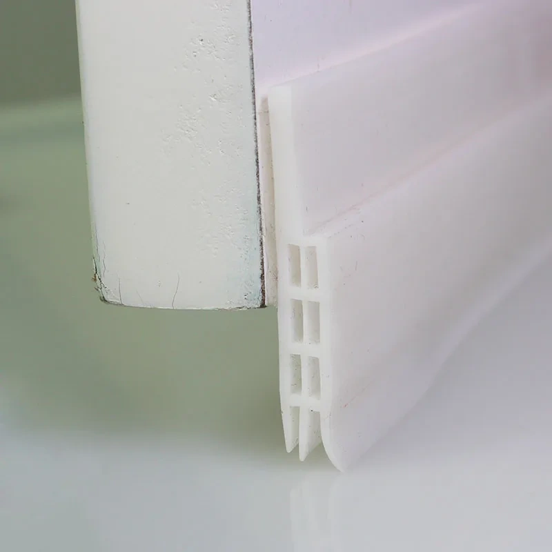 Under Door Draft Stopper Weather sealing Strip Energy Saving Wind Blocker Door Thong Strips Sealed Slot  for Security Doors Wind