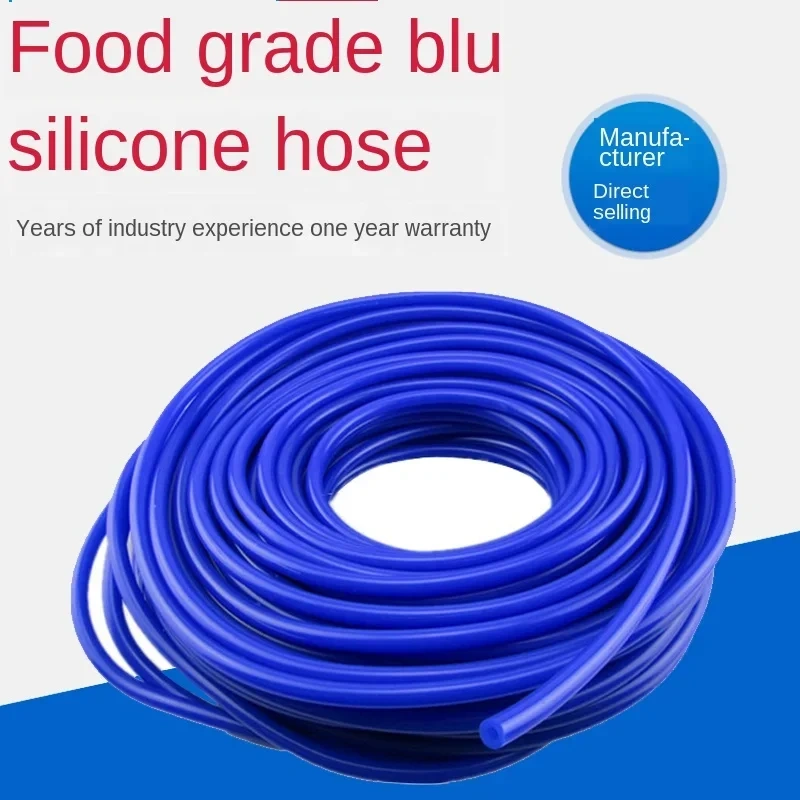 Silicone Vacuum Tube Coolant Hose Silicone Tubing  Intercooler Pipe ID 3mm 4mm 6mm 8mm 10mm 12mm Soft Food Grade Silicone Rubber