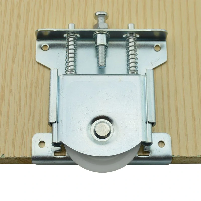 2 Set Sliding Door Pulleys Sliding Door In Kitchen/Toilet Heavy Duty Door Bearing Wheel Furniture Caster Wardrobe Door Rollers
